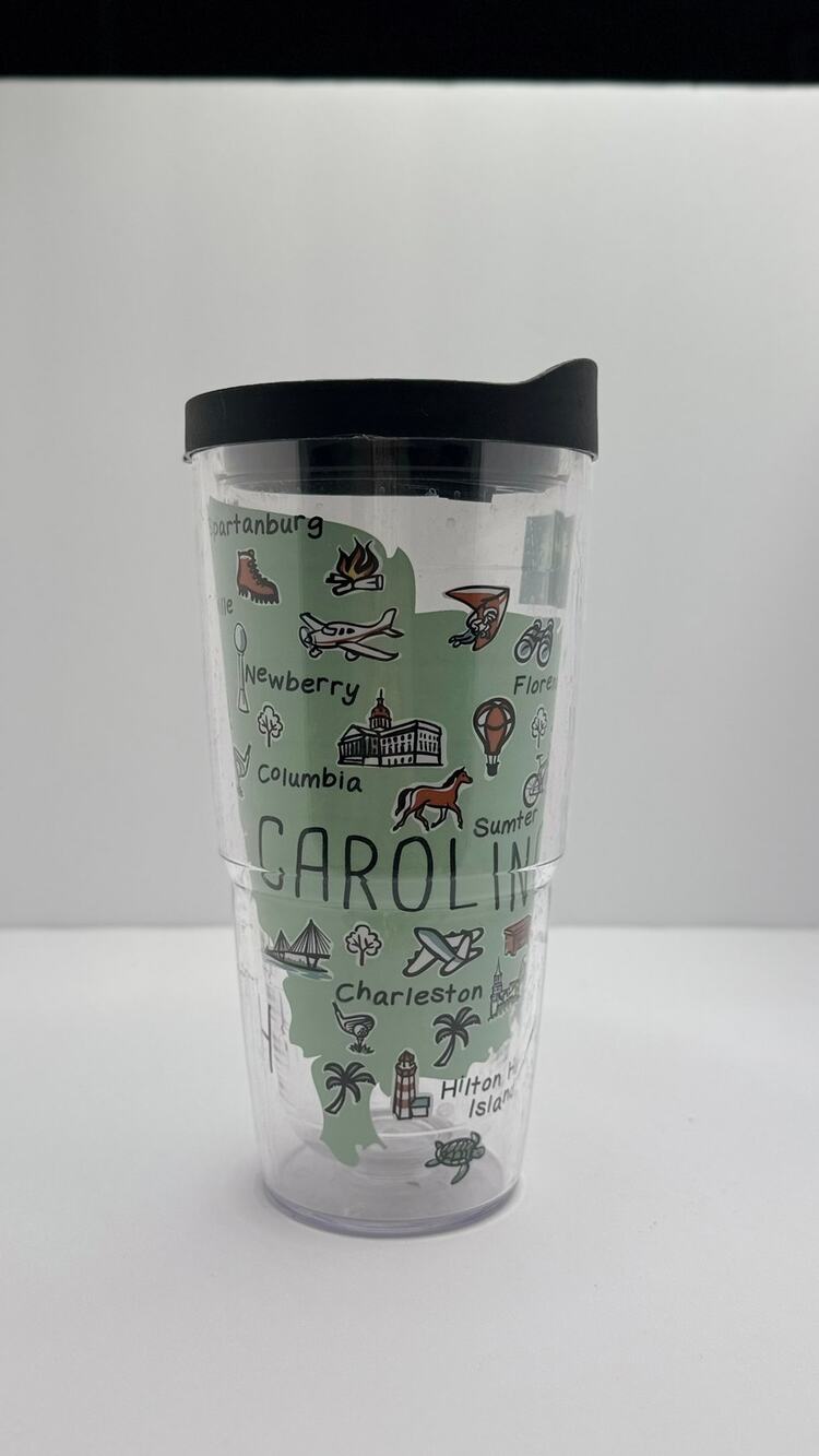 Tervis South Carolina Map Insulated Tumbler 24oz